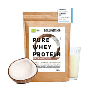 
                  
                    Lade das Bild in den Galerie-Viewer, Bio Whey Protein Pulver Kokos
                  
                